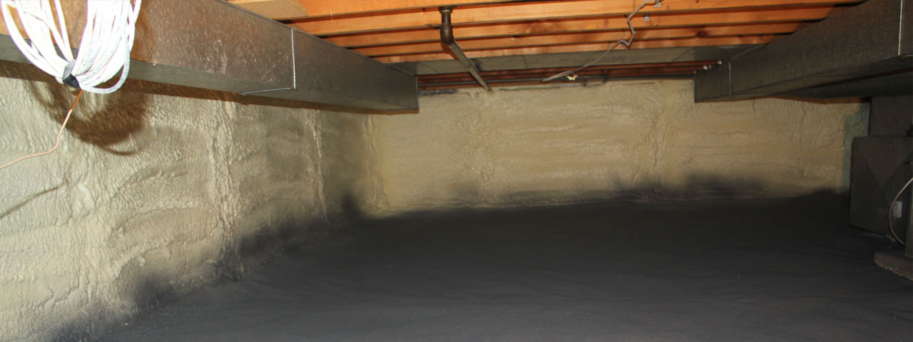 Little Rock spray foam insulation for crawl spaces